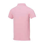 Herren-Poloshirt aus Piqué-Baumwolle, 200 g/m2, Elevate Life dritte Rückansicht
