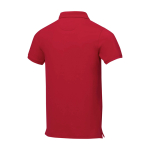 Herren-Poloshirt aus Piqué-Baumwolle, 200 g/m2, Elevate Life dritte Rückansicht