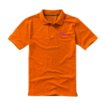 Herren-Poloshirt aus Piqué-Baumwolle, 200 g/m2, Elevate Life