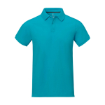 Herren-Poloshirt aus Piqué-Baumwolle, 200 g/m2, Elevate Life zweite Vorderansicht