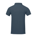 Herren-Poloshirt aus Piqué-Baumwolle, 200 g/m2, Elevate Life zweite Rückansicht