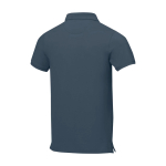 Herren-Poloshirt aus Piqué-Baumwolle, 200 g/m2, Elevate Life dritte Rückansicht