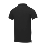 Herren-Poloshirt aus Piqué-Baumwolle, 200 g/m2, Elevate Life dritte Rückansicht
