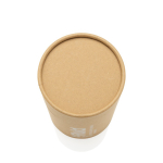 Tropffreier Thermobecher aus recyceltem Edelstahl, 500 ml farbe grün zweite Ansicht mit Box