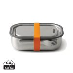 Edelstahl-Lunchbox mit Gabel und Band der Marke Black+Blum, 1 L farbe orange