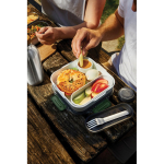 Lunchbox mit Innenbehältern und Gabel von Black+Blum, 1 L