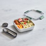 Lunchbox mit Innenbehältern und Gabel von Black+Blum, 1 L