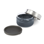 Glasschüssel mit tropfsicherem Deckel von Black+Blum, 750 ml farbe silber zweite Ansicht