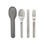 Elegantes Besteckset aus Edelstahl der Marke Black+Blum farbe silber zweite Ansicht
