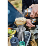 Thermoflasche aus Edelstahl mit Griff der Marke Black+Blum, 500 ml farbe orange