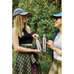 Thermoflasche aus Edelstahl mit Griff der Marke Black+Blum, 500 ml farbe olivgrün Lifestyle-Bild 2