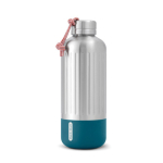 Große Thermoflasche aus Stahl der Marke Black+Blum, 850 ml farbe türkis