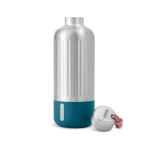 Große Thermoflasche aus Stahl der Marke Black+Blum, 850 ml farbe türkis zweite Ansicht