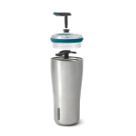 Tropfsicherer Thermobecher To Go von Black+Blum, 600 ml farbe türkis vierte Ansicht