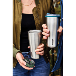 Tropfsicherer Thermobecher To Go von Black+Blum, 600 ml farbe olivgrün Lifestyle-Bild 4