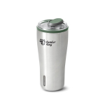 Tropfsicherer Thermobecher To Go von Black+Blum, 600 ml Ansicht mit Logo