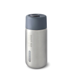 Tropfsichere Thermotasse aus Stahl von Black+Blum, 340 ml farbe grau Ansicht mit Druckbereich