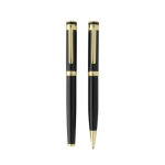 Recyceltes Messing-Kuliset mit goldenen Details, blaue Tinte farbe schwarz dritte Ansicht