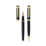 Recyceltes Messing-Kuliset mit goldenen Details, blaue Tinte farbe schwarz vierte Ansicht