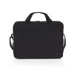 Mehrzweck-Schultertasche aus RPET mit Trageriemen, 1 L farbe schwarz