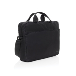 Mehrzweck-Schultertasche aus RPET mit Trageriemen, 1 L farbe schwarz zweite Ansicht