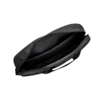 Mehrzweck-Schultertasche aus RPET mit Trageriemen, 1 L farbe schwarz fünfte Ansicht