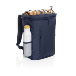 RPET-Kühltasche mit verstellbaren Riemen, 18 L farbe marineblau zweite Ansicht
