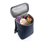 RPET-Kühltasche mit verstellbaren Riemen, 18 L farbe marineblau sechste Ansicht