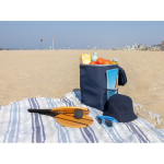 RPET-Kühltasche mit verstellbaren Riemen, 18 L farbe marineblau Lifestyle-Bild