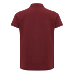 Damen-Piqué-Poloshirt aus recycelter Baumwolle, 220 g/m², Iqoniq farbe bordeaux zweite Ansicht