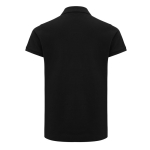 Damen-Piqué-Poloshirt aus recycelter Baumwolle, 220 g/m², Iqoniq farbe schwarz zweite Ansicht
