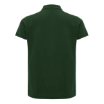 Damen-Piqué-Poloshirt aus recycelter Baumwolle, 220 g/m², Iqoniq farbe waldgrün zweite Ansicht