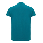 Damen-Piqué-Poloshirt aus recycelter Baumwolle, 220 g/m², Iqoniq farbe pastelgrün zweite Ansicht