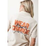 Damen-Piqué-Poloshirt aus recycelter Baumwolle, 220 g/m², Iqoniq farbe gebrochen weiß