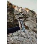 Wasserflasche aus RPET mit Farbverlauf, 800 ml farbe transparent Lifestyle-Bild