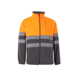 Extra große Softshell-Arbeitsjacke aus Polyester, 280 g/m2, Velilla farbe orange dritte Ansicht