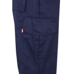 Twill-Arbeitshose aus Polyester und Baumwolle, 210 g/m2, Velilla farbe gelb sechste Ansicht