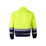 Twill-Arbeitsjacke aus Polyester und Baumwolle, 210 g/m2, Velilla farbe gelb