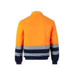 Twill-Arbeitsjacke aus Polyester und Baumwolle, 210 g/m2, Velilla farbe orange