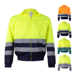 Twill-Arbeitsjacke aus Polyester und Baumwolle, 210 g/m2, Velilla Ansicht in vielen Farben