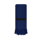 Baumwollhandtuch mit Fransen an den Enden, 290 g/m2 farbe blau erste Ansicht