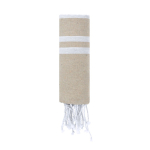 Pareo aus Baumwolle und Polyester mit Fransen, 150 g/m2 farbe natürliche farbe erste Ansicht