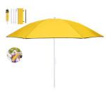 Faltbarer Sonnenschirm in passender Tragetasche, Ø 160 cm