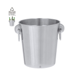 Eiskühler aus recyceltem Edelstahl mit zwei Griffen, 4 L