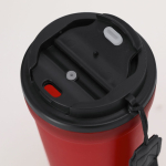 Becher mit Frosted-Finish und luftdichtem Deckel, 400 ml vierte Ansicht
