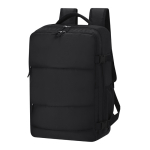Rucksack mit mehreren Staufächern aus 420D-Polyester, 15'' farbe schwarz erste Ansicht