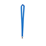 Lanyard in Neonfarben aus Polyester mit drehbarem Haken erste Ansicht