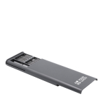 Set mit 24 magnetischen Bits für die Reparatur verschiedener Geräte farbe graphit Ansicht mit Druckbereich