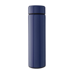 Thermosflasche 425 ml rEdelstahl mit herausnehmbarem Teesieb farbe blau erste Ansicht