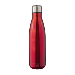 Doppelwandige Flasche aus recyceltem Edelstahl 500ml farbe rot erste Ansicht